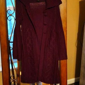 GUC purple cardigan